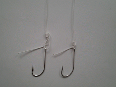 Узлы для рыболовных снастей. anchor knot, fisherman`s bend, bucket hitch,Захватный узел