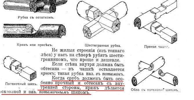 Рубка. Потемок. Шип.