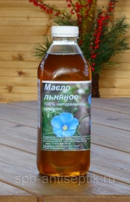 Льняное масло
